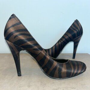 Jessica Simpson Satin Stripe Heel